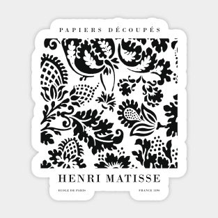 Henri Matisse Papiers Découpés, Ecole De Paris, Exhibition Wall Art Sticker